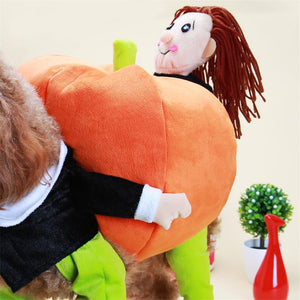 Pumpkin carrying doll